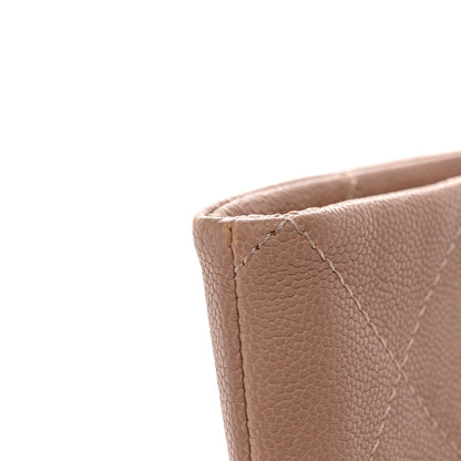 Chanel Caviar Quilted Shopping Tote Pink 12 of 12