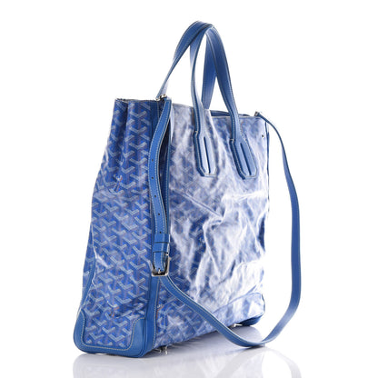 Goyard Goyardine Voltaire Tote Sky Blue 3 of 10