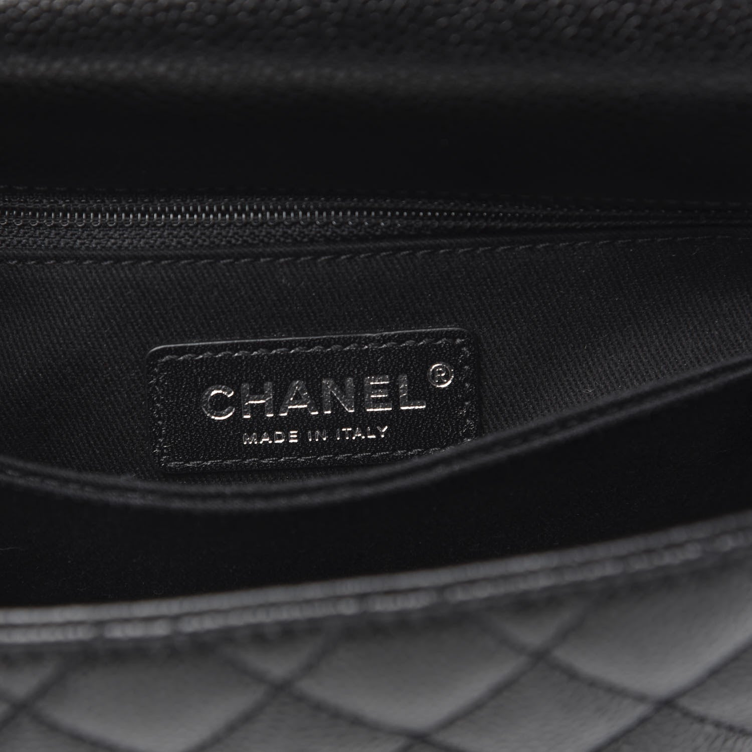 Chanel Caviar Quilted Mini Coco Handle Flap So Black 6 of 11