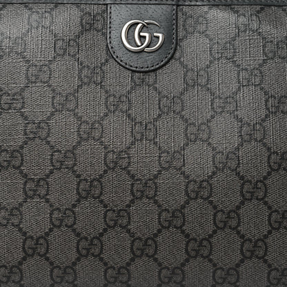 Gucci GG Supreme Monogram Ophidia GG Toiletry Case Grey Black 8 of 10