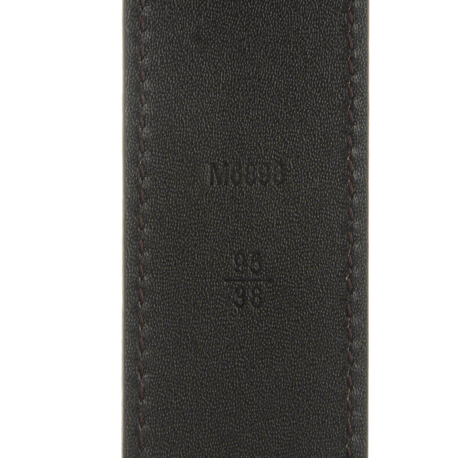 Louis Vuitton Taiga 35mm LV Initiales Belt 95 38 Glacier 4 of 8