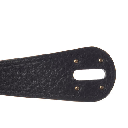 Hermes Taurillon Clemence Lindy 26 Black 7 of 10