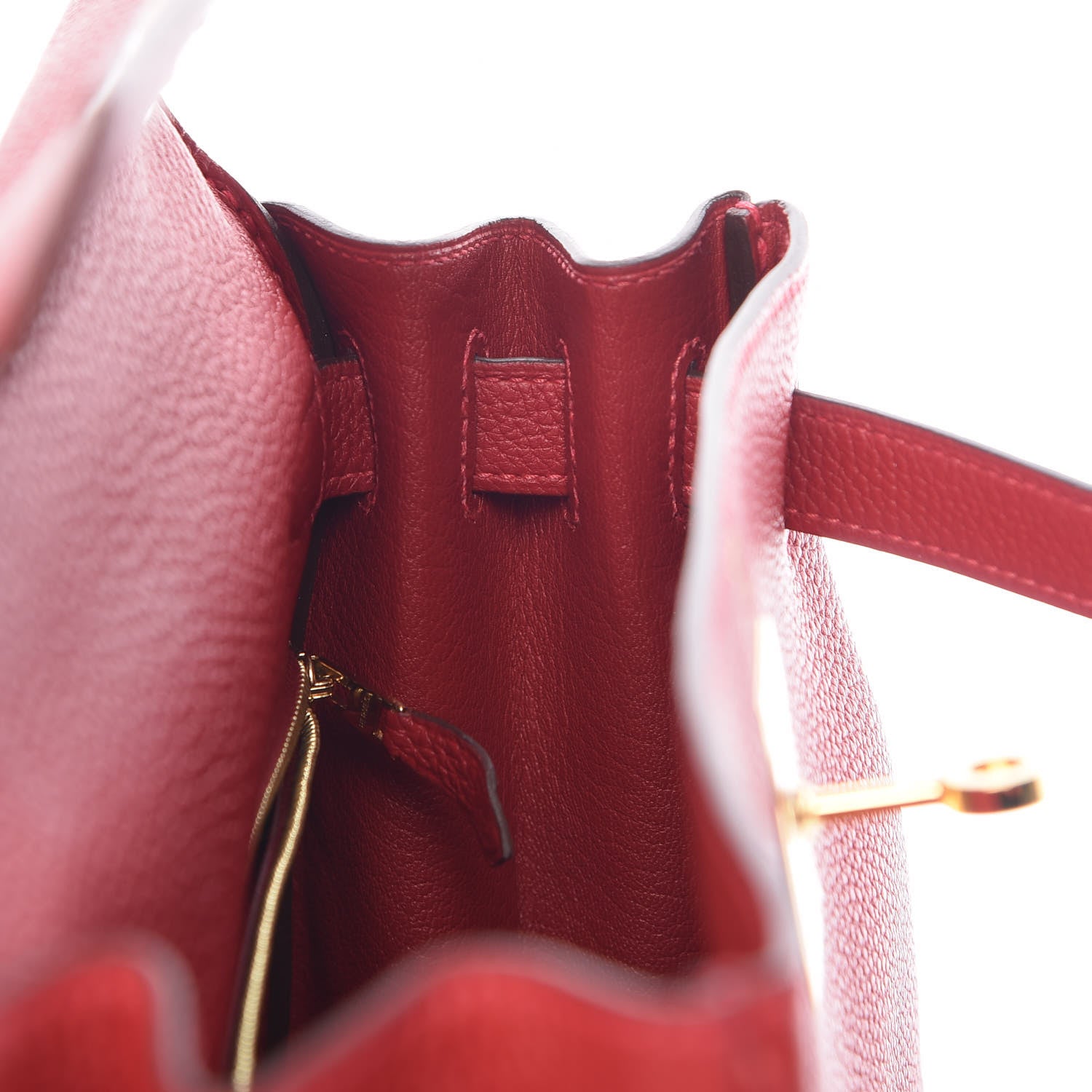 Hermes Togo Kelly Retourne 28 Rouge Casaque 12 of 37