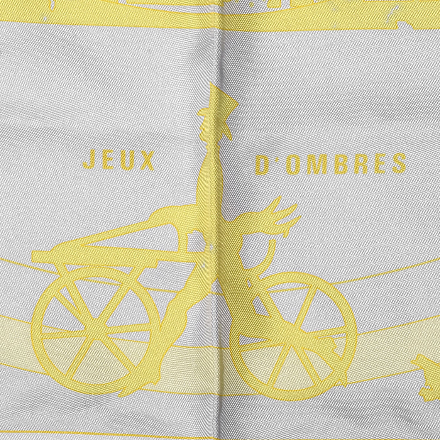 Hermes Silk Jeux D'ombres Scarf 90 4 of 5