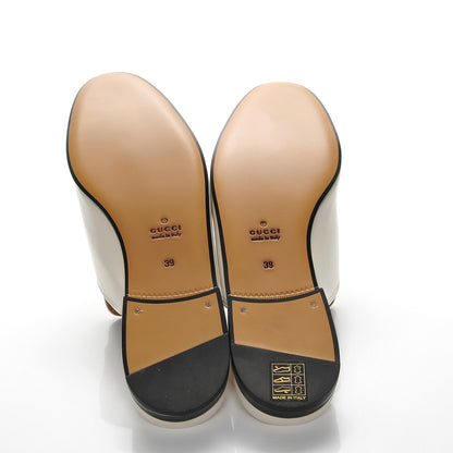 Gucci Malaga Kid Womens Princetown Slippers 39 Mystic White 5 of 9