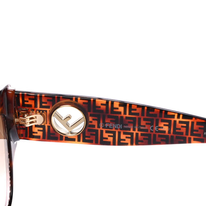 Fendi Acetate F is Fendi FF 51mm Cat Eye Sunglasses 0327/S Tortoise Camouflage 5 of 7