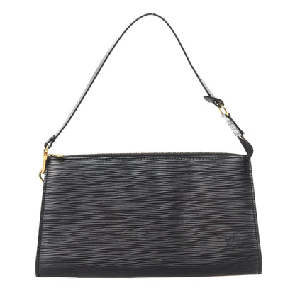 Louis Vuitton Epi Pochette Accessories 24 Black 1 of 13