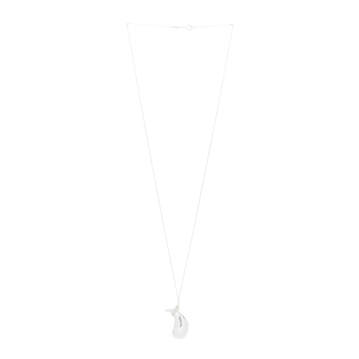 Sterling Silver Elsa Peretti Bottle Jug Pendant Necklace