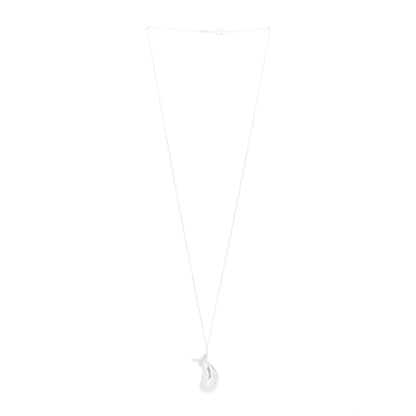 Tiffany Sterling Silver Elsa Peretti Bottle Jug Pendant Necklace 3 of 8