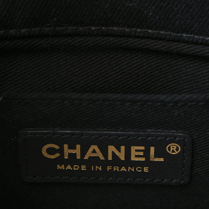 Chanel Denim Coco Flap Black 6 of 13