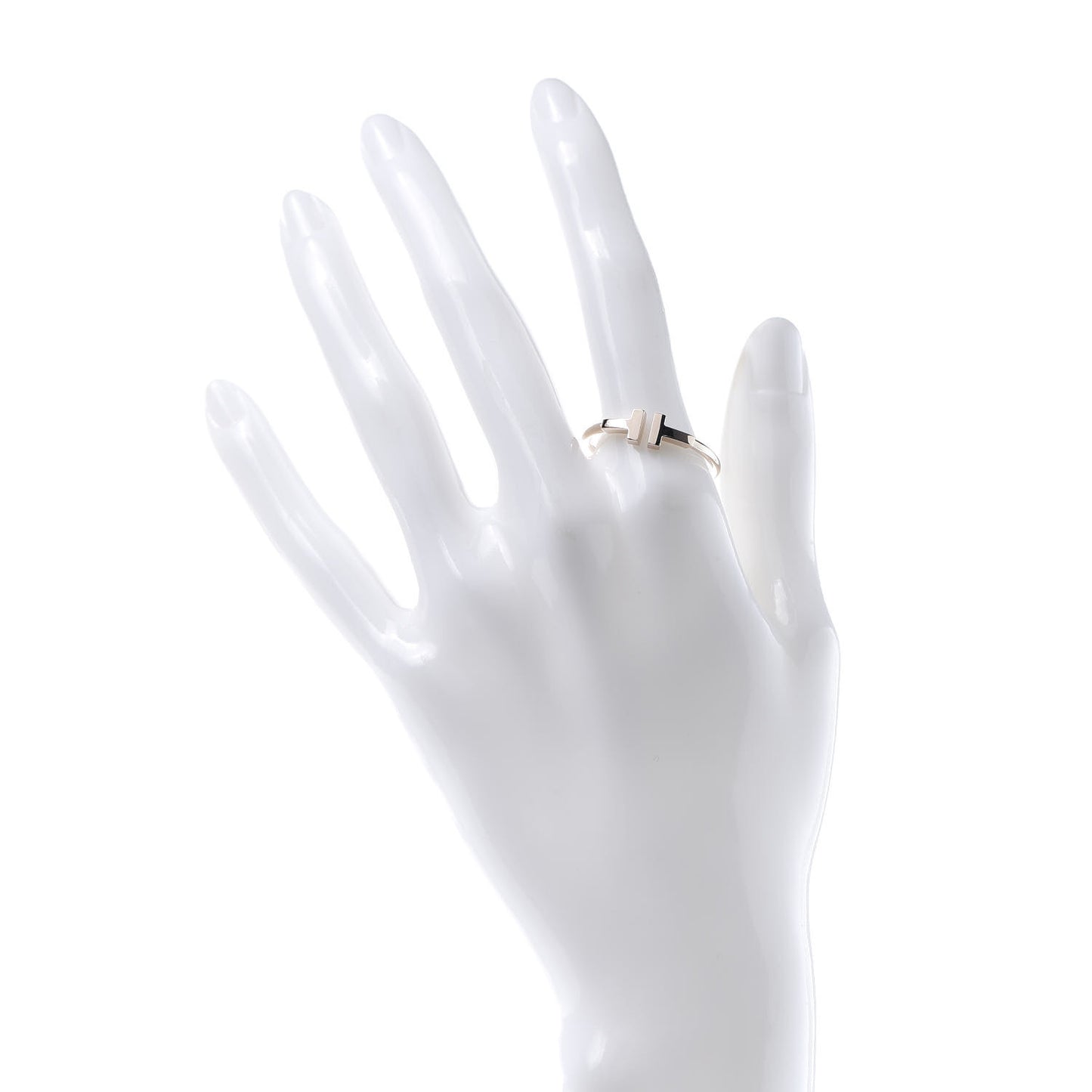 18K Rose Gold T Wire Ring 65 11