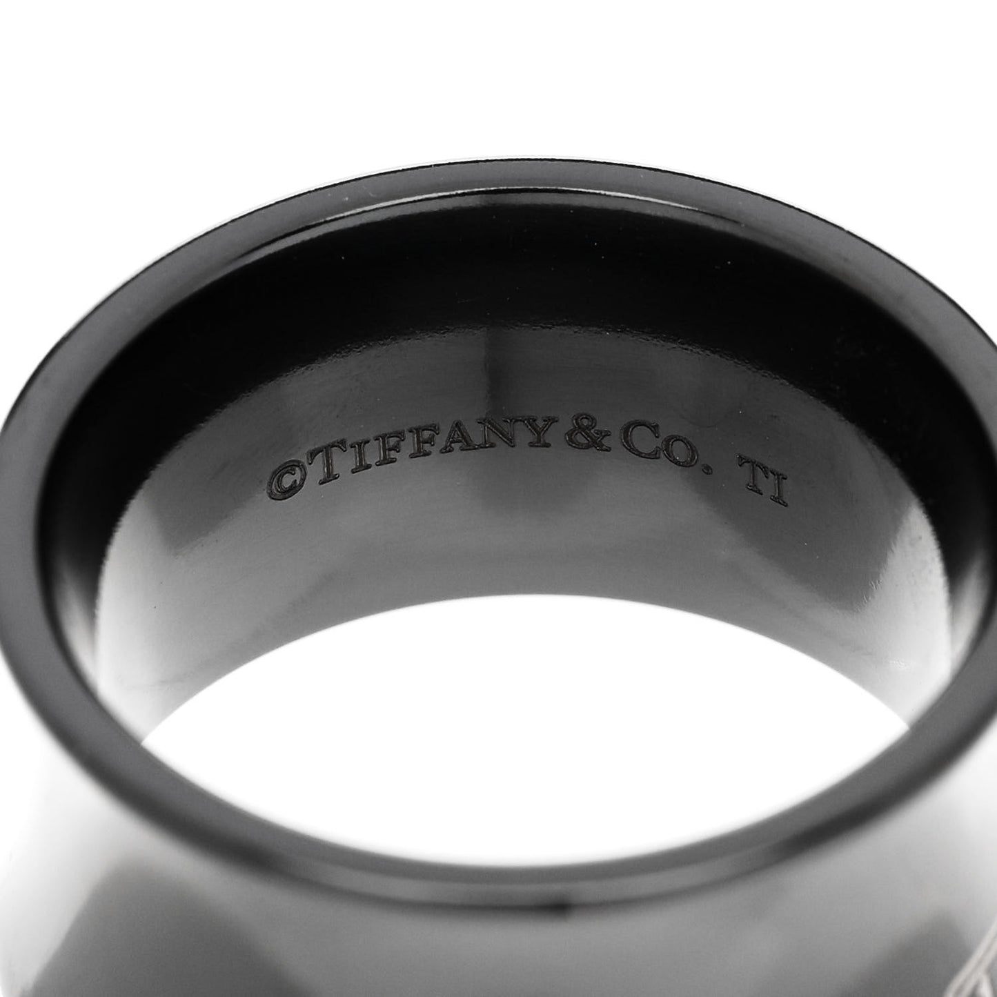 Titanium 1837 Band Ring 56 7.5