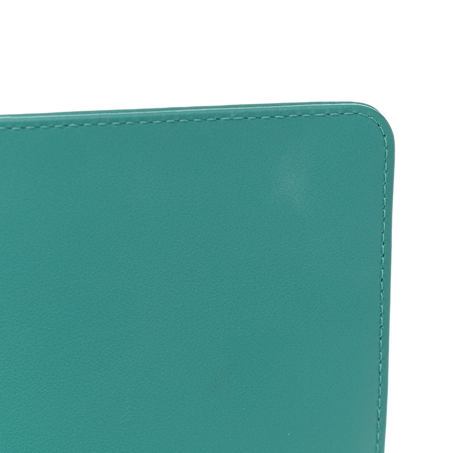Calfskin Quilted New Medium Boy Flap Dark Turquoise