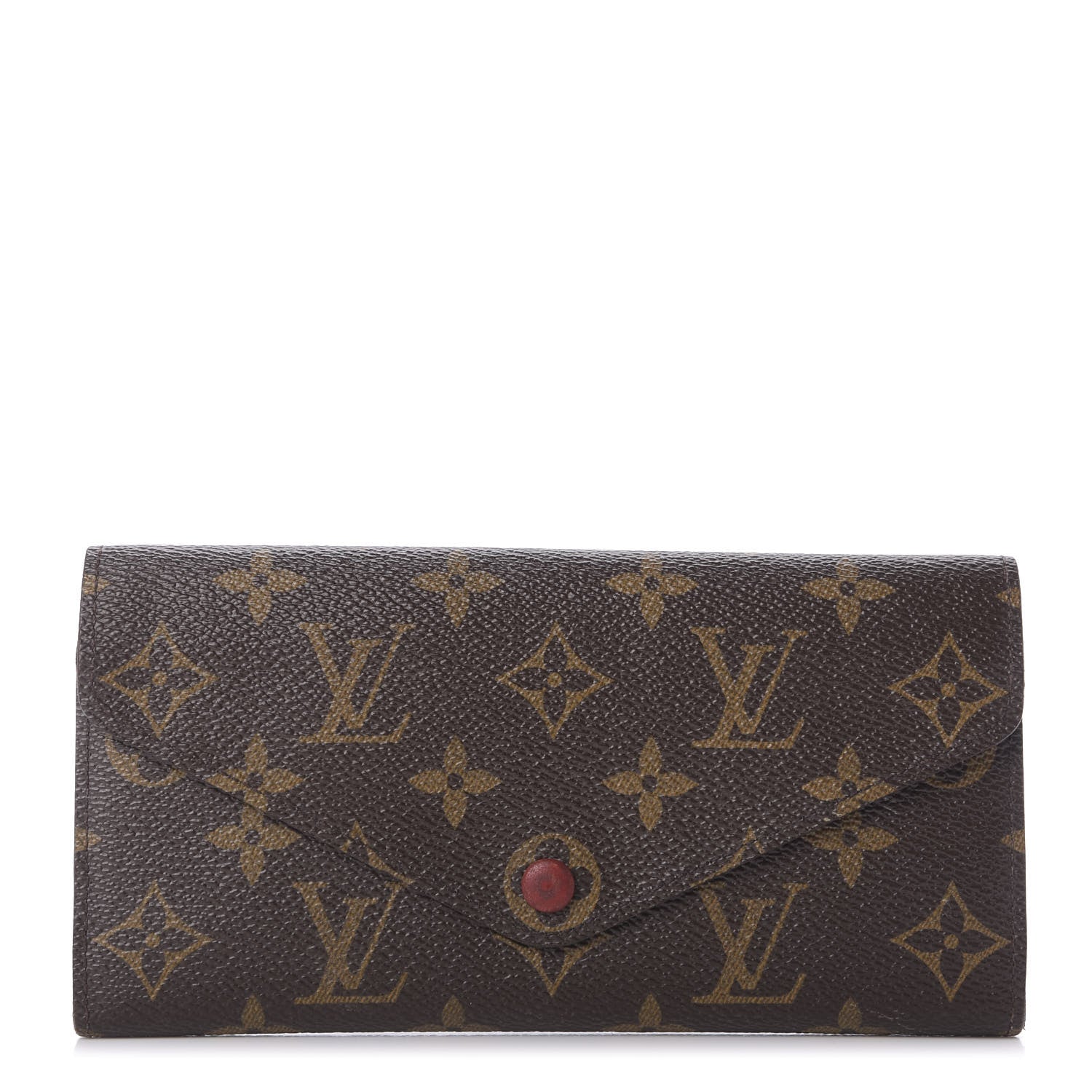 Louis Vuitton Monogram Josephine Wallet Red 1 of 9