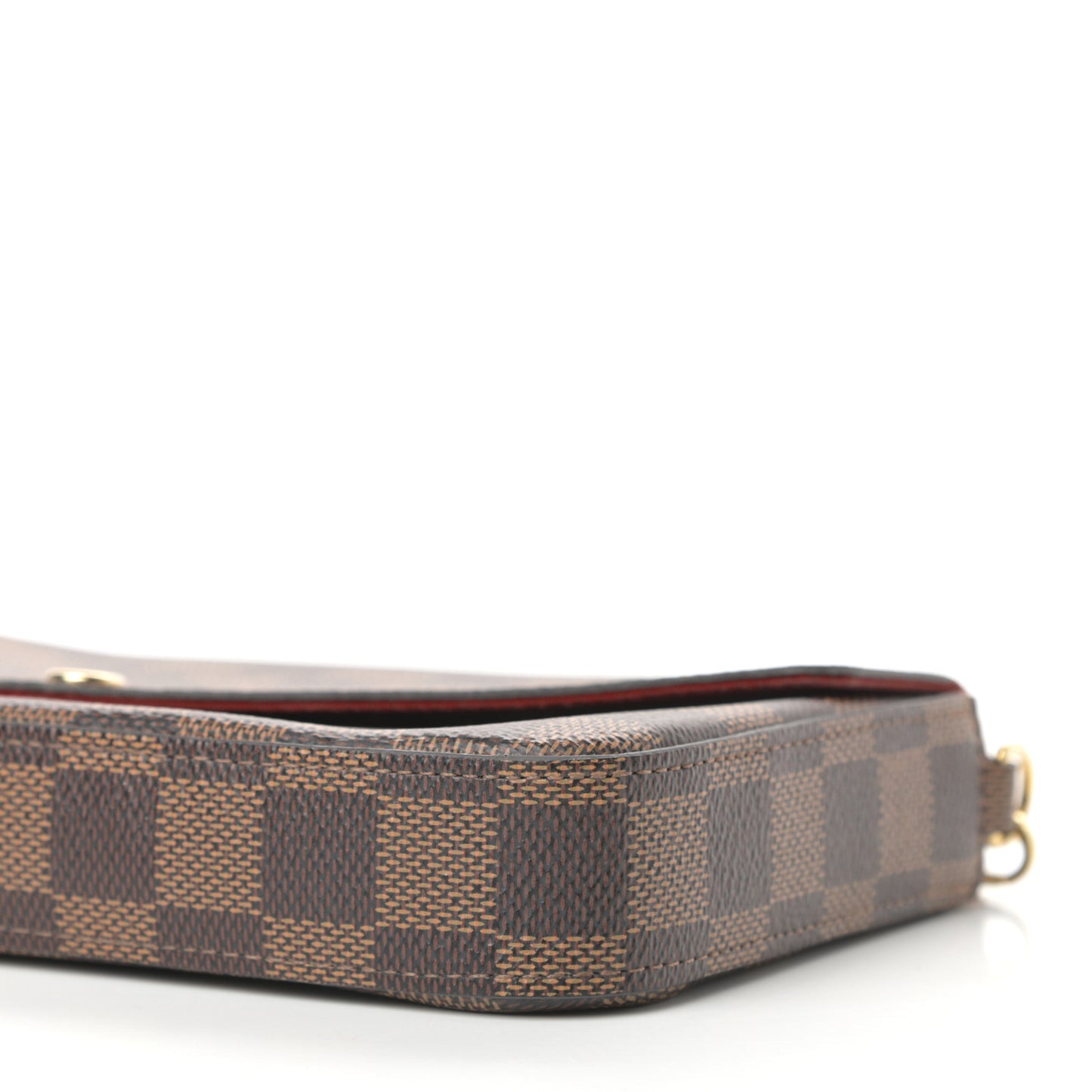Damier Ebene Pochette Felicie Chain Wallet