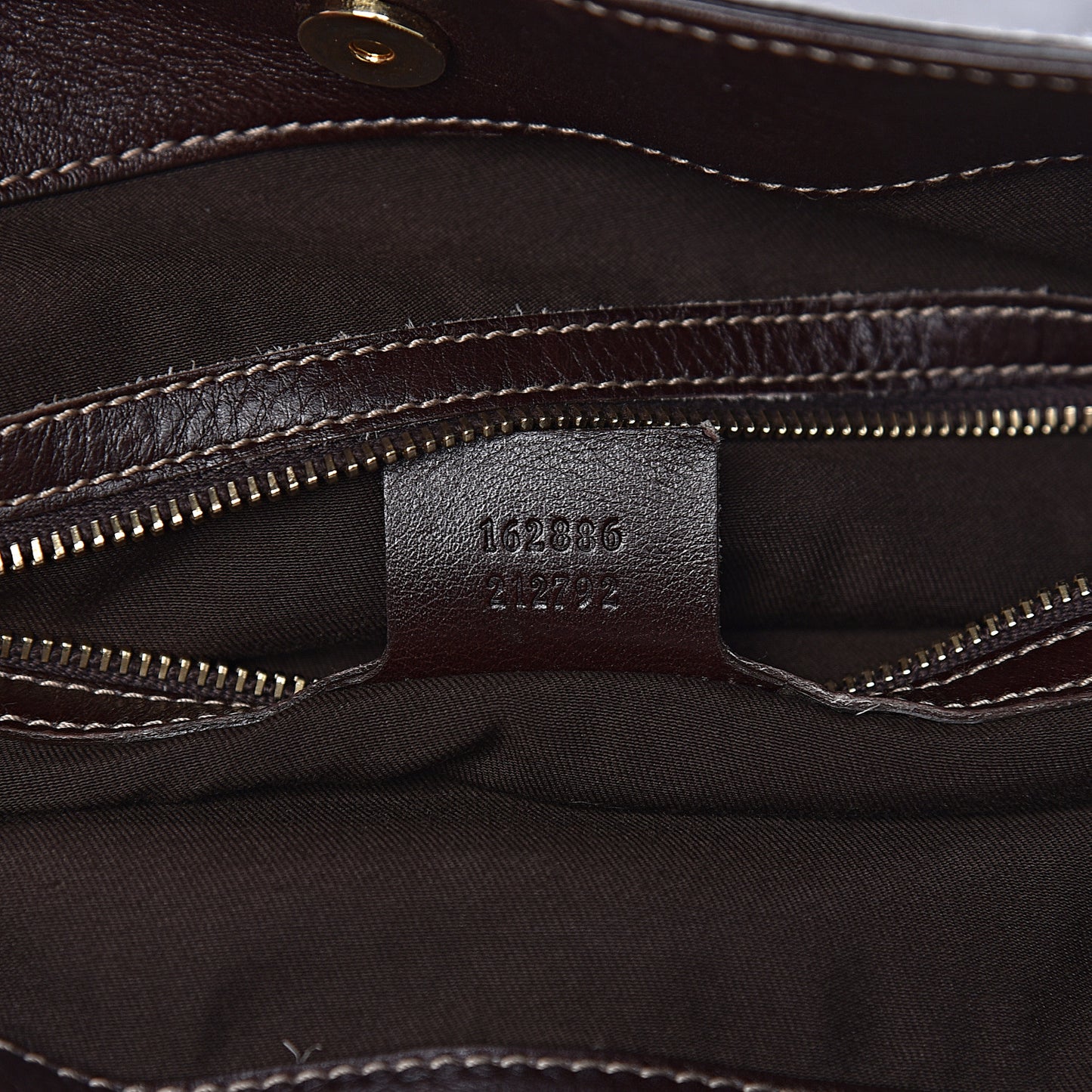 Calfskin Medium Britt Tote Dark Brown