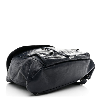 Balenciaga Agneau Giant 12 Silver Hardware S Traveler Backpack Bleu Obscur 4 of 10