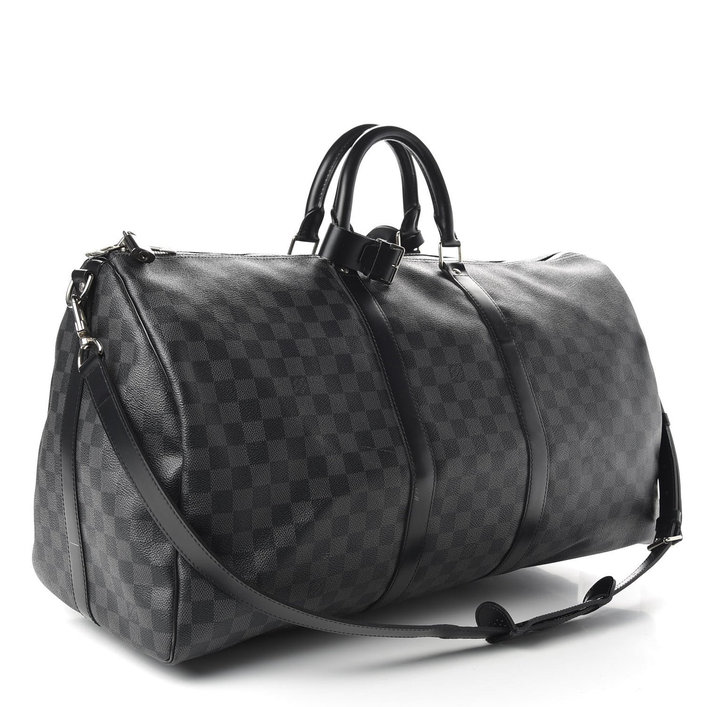 Damier Graphite Keepall Bandouliere 55