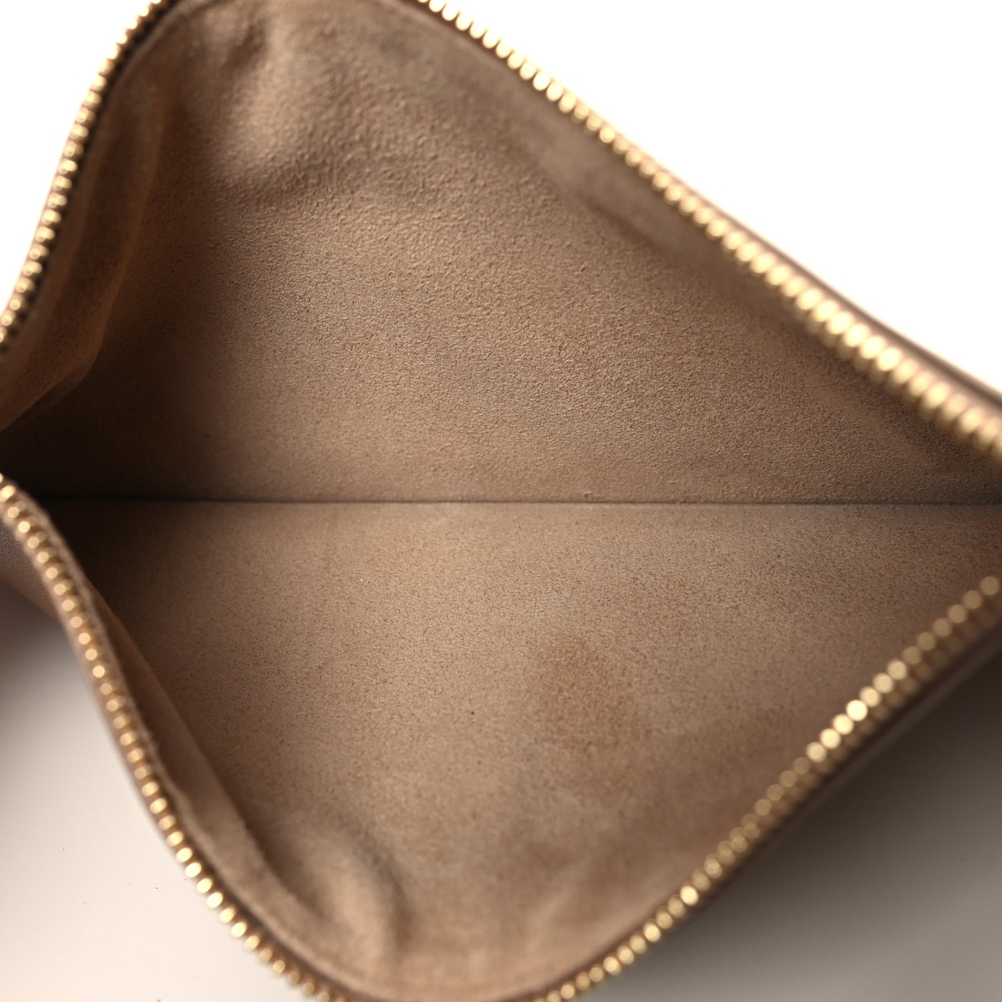 Smooth Calfskin Paris VII Large Flat Hobo Biscuit Beige