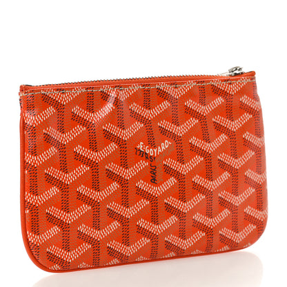 Goyard Goyardine Mini Senat Pochette Orange 3 of 8
