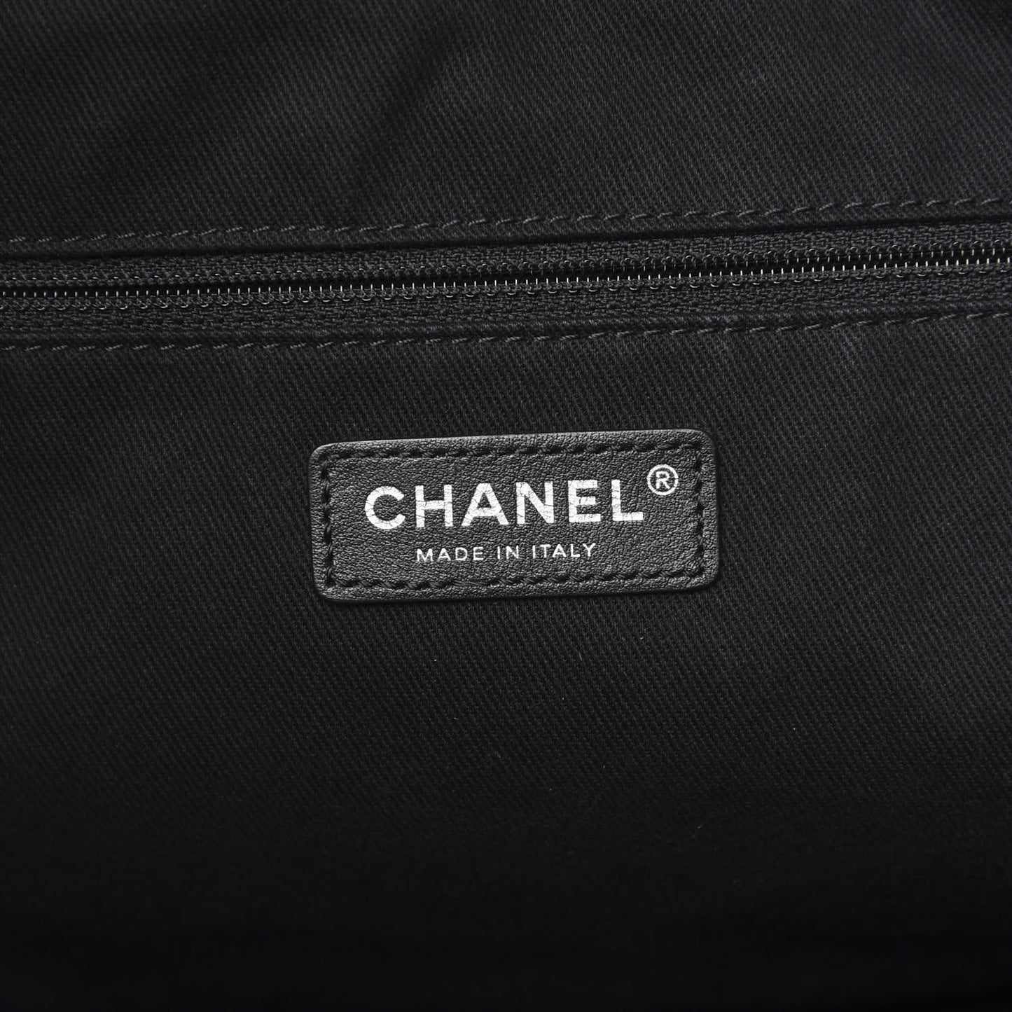 Canvas Small Double Face Tote Black