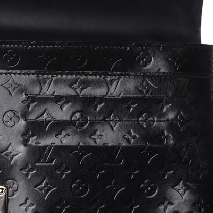 Louis Vuitton Monogram Glace Anouchka Pochette GM Black 15 of 19