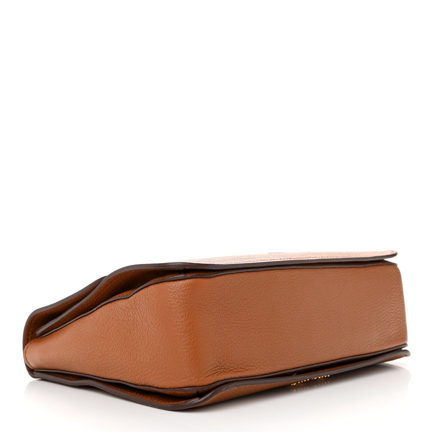 Miu Miu Goatskin Madras Shoulder Bag Cuoio 4 of 16