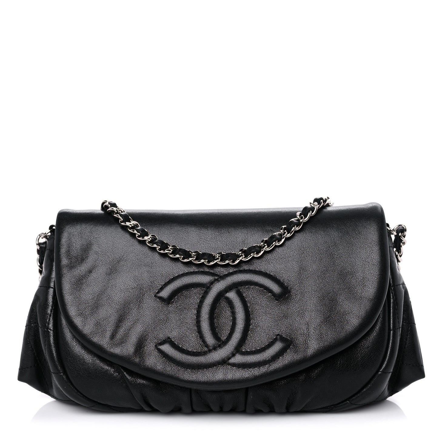 Caviar Half Moon Wallet On Chain WOC Black