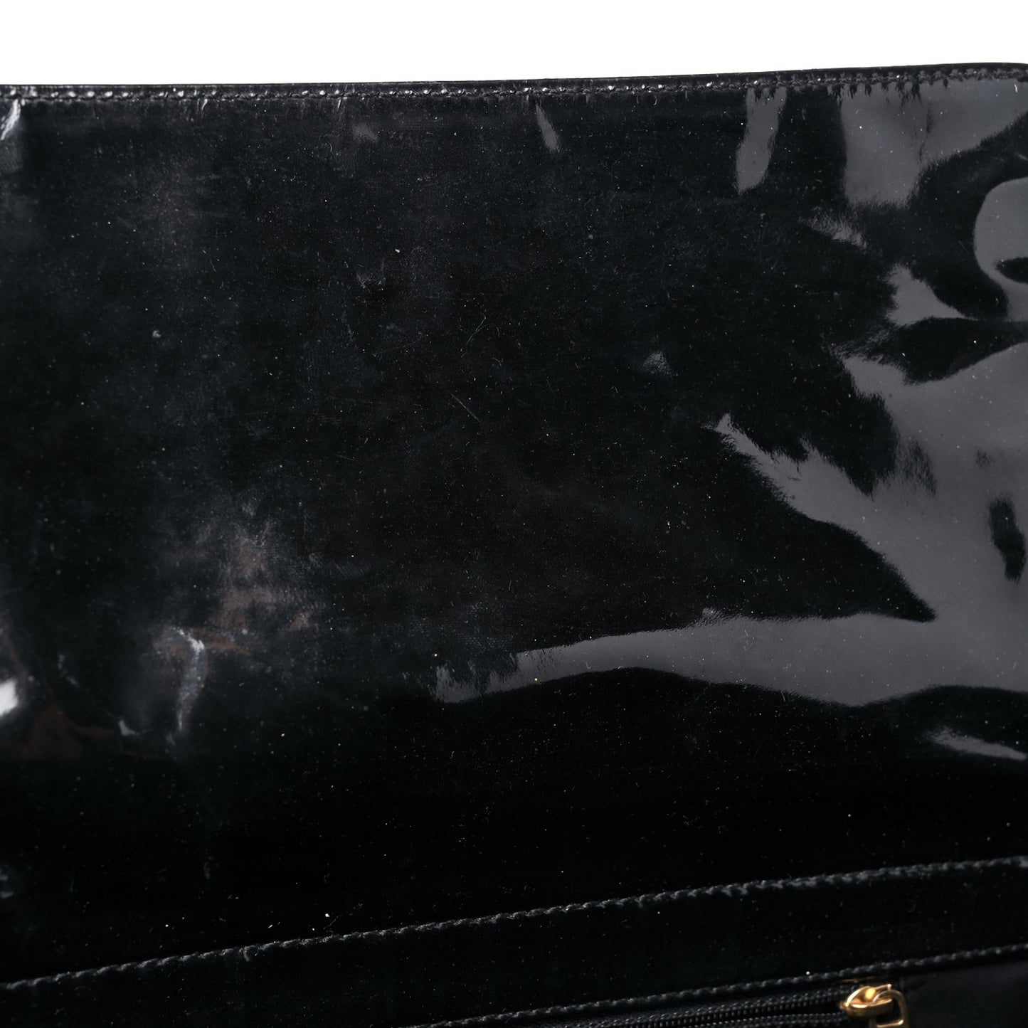 Patent Chocolate Bar CC Tote Black