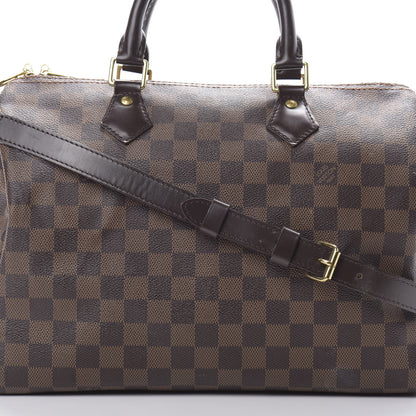 Louis Vuitton Damier Ebene Speedy Bandouliere 30 8 of 21