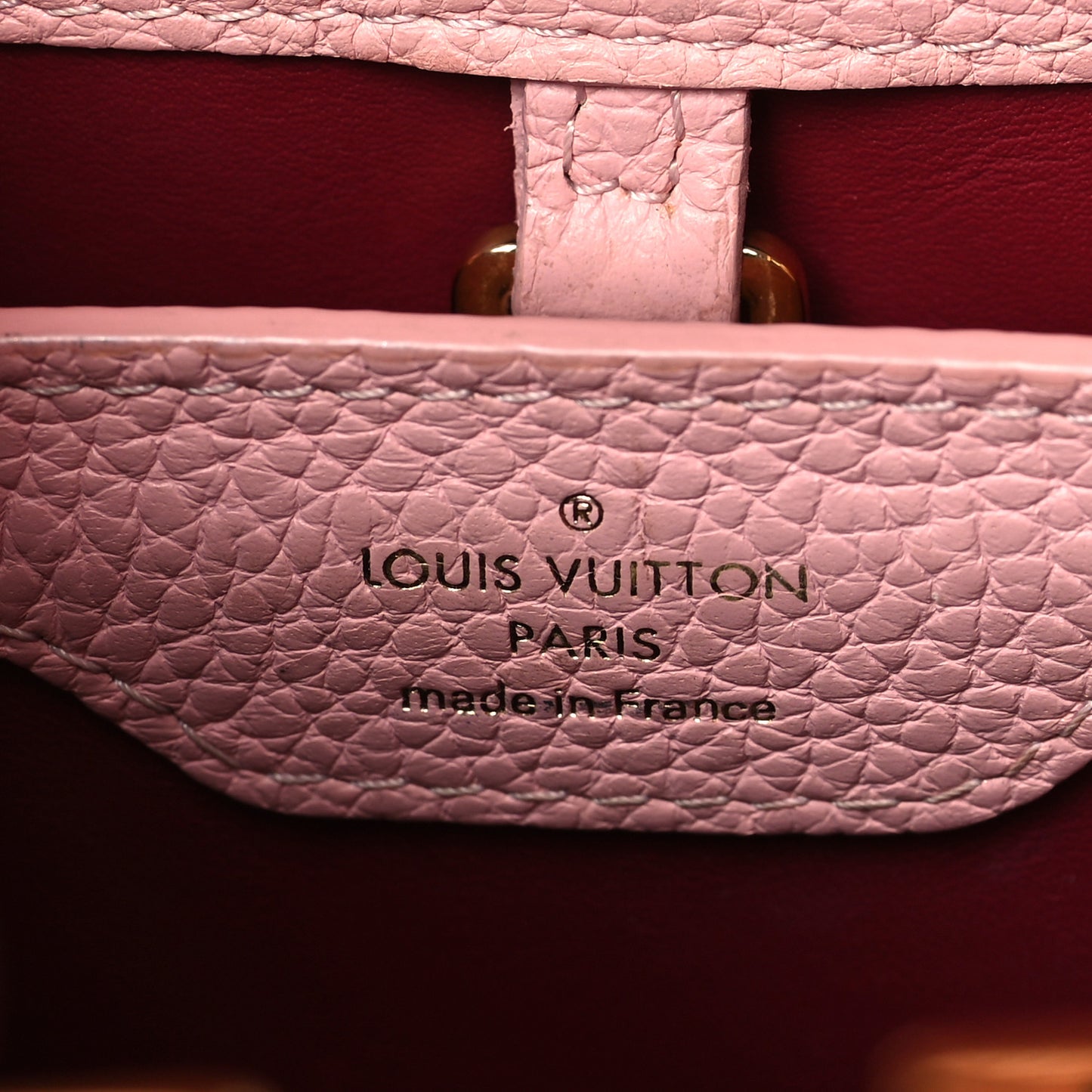 Taurillon Gradient Capucines BB Pink Pink