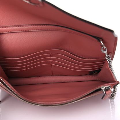 Fendi Vitello Cruise F is Fendi Medium Envelope Wallet on Chain Macaron 4 of 8