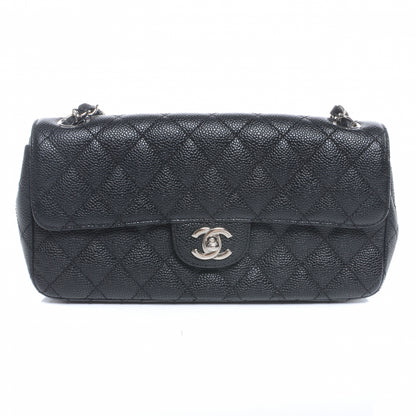 Chanel Caviar East West Flap Black 1 of 7