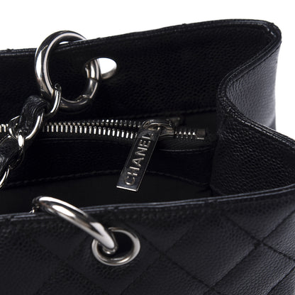 Chanel Caviar Quilted Grand Shopping Tote GST Black 13 of 13