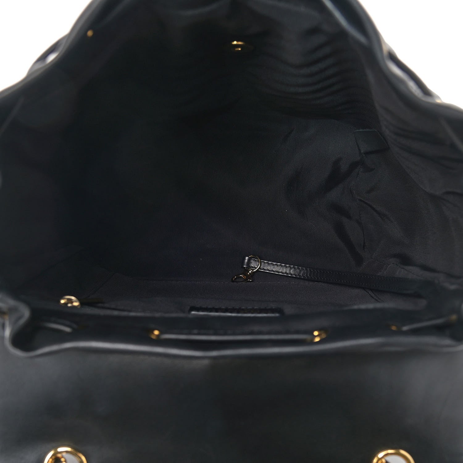 Chanel Calfskin Chevron Quilted Large Urban Spirit Backpack Black 5 of 14