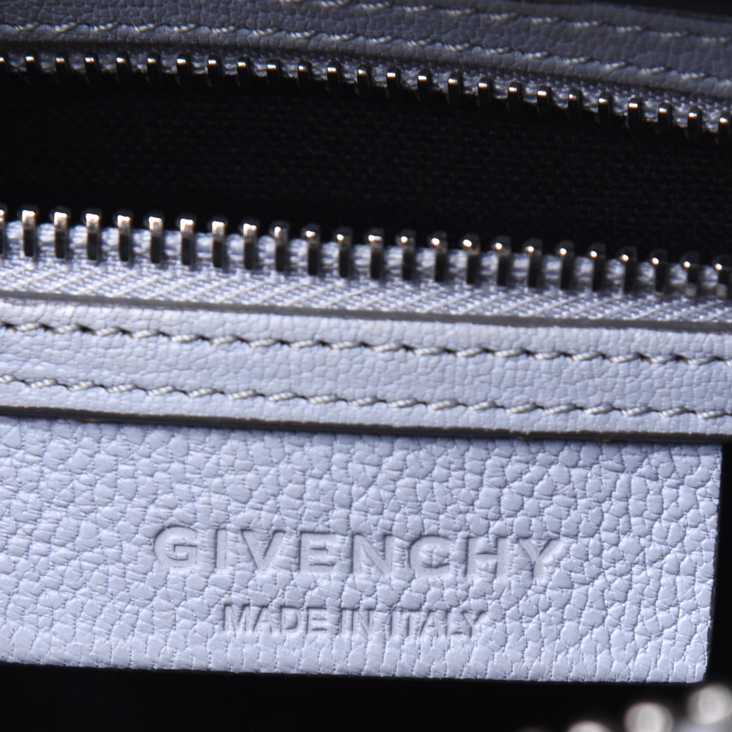 Givenchy Sugar Goatskin Mini Antigona Grey Blue 6 of 26