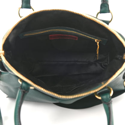 Valentino Garavani Nappa Pleated Petale Tote Green 5 of 12