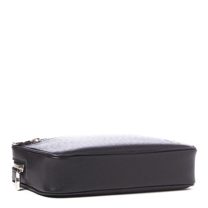 Louis Vuitton Taiga Pochette Kasai Black 4 of 9