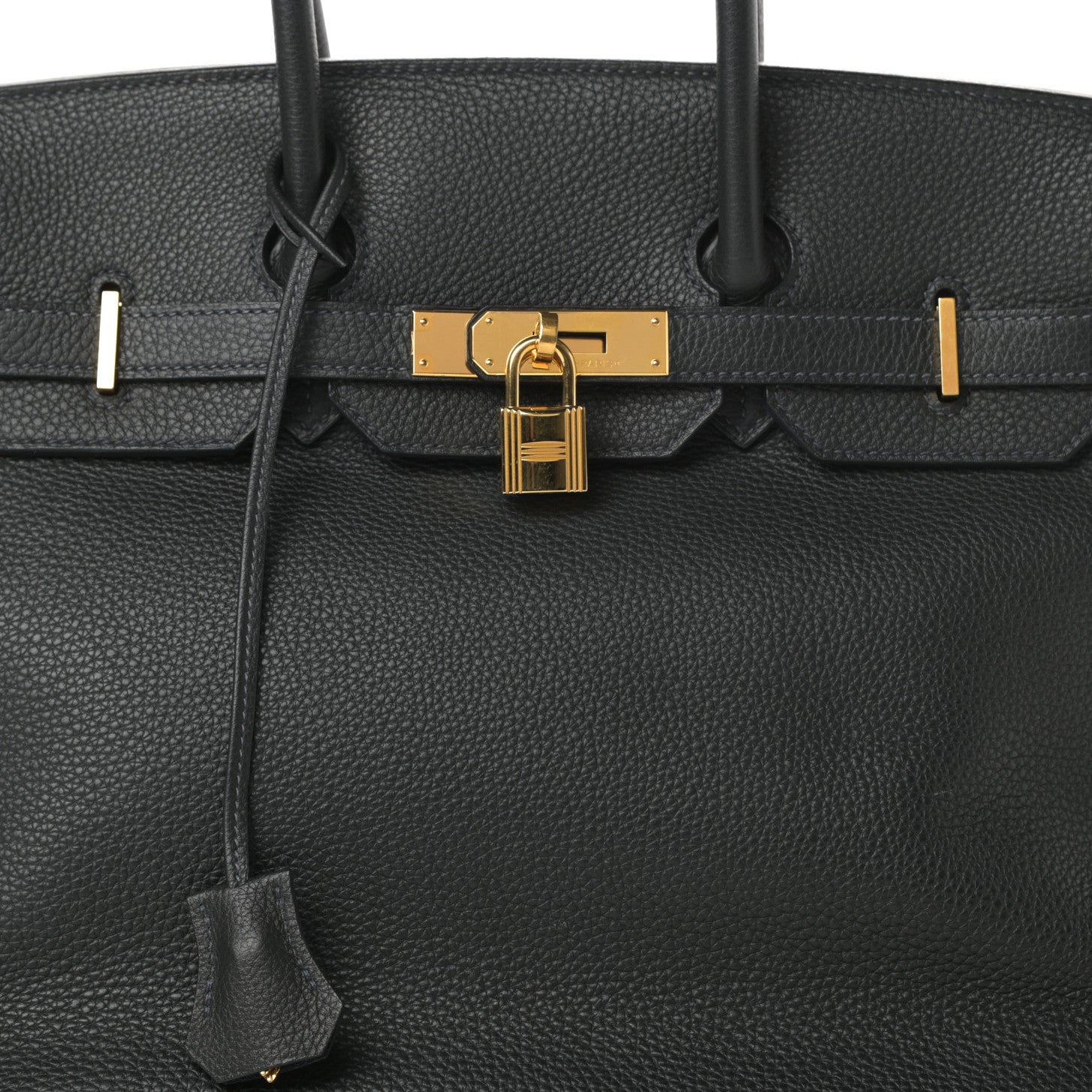 Hermes Togo Birkin 35 Bleu Ocean 8 of 11