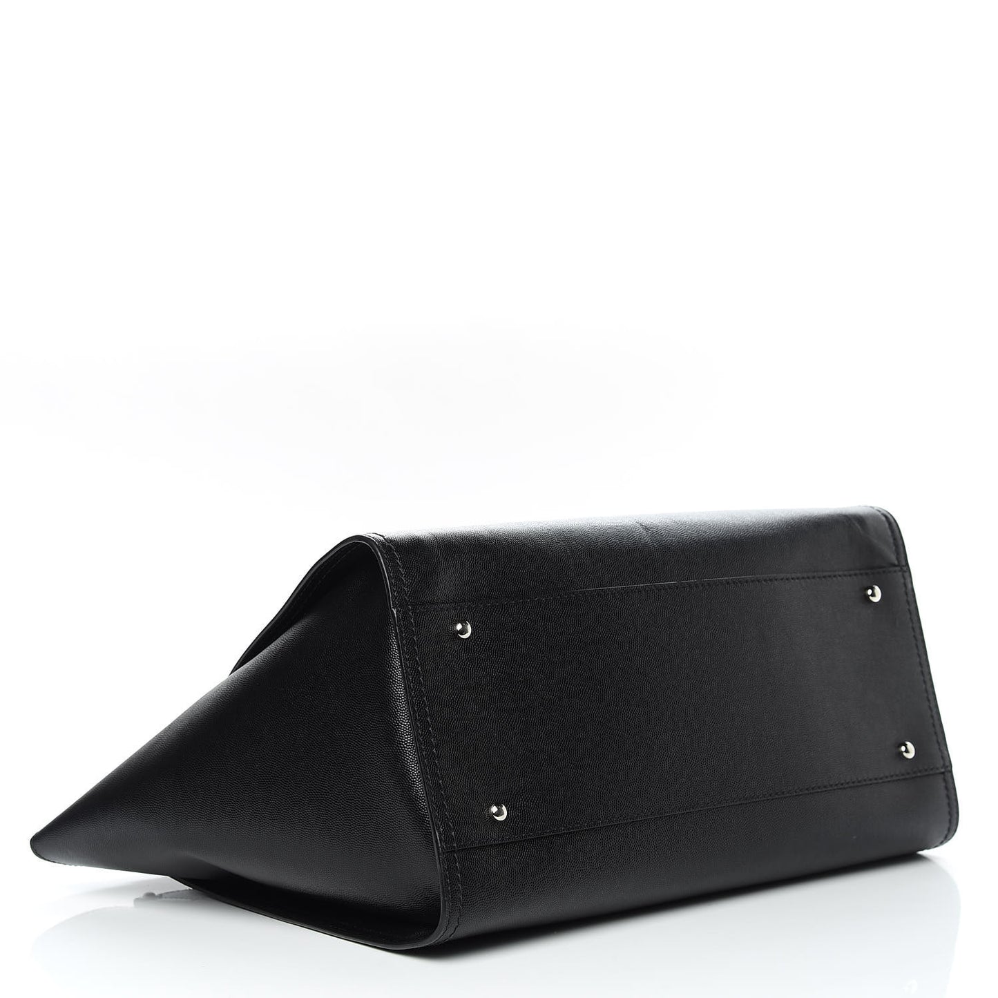 Caviar Large Studded Deauville Tote Black