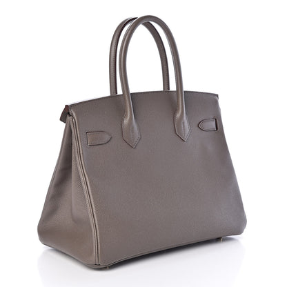 Hermes Epsom Birkin 30 Etain 3 of 30