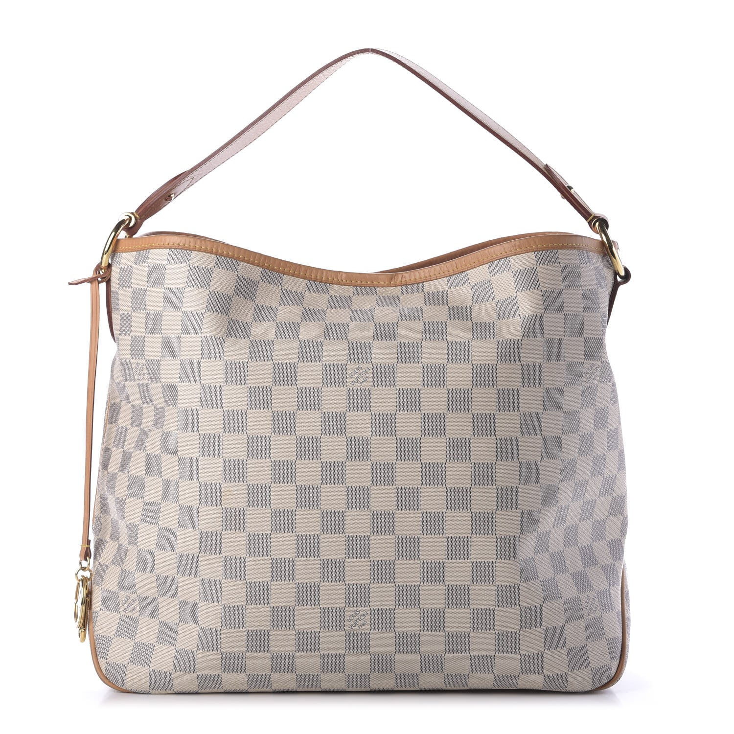 Louis Vuitton Damier Azur Delightful MM Pink 1 of 10