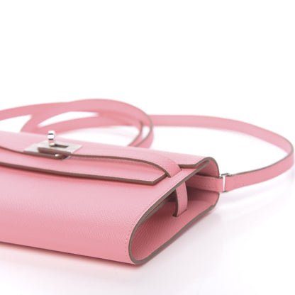 Hermes Epsom Kelly Wallet To Go Rose Confetti 8 of 10