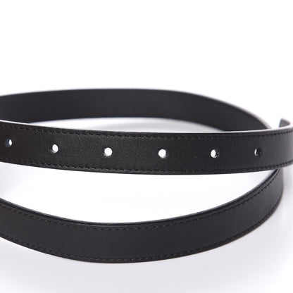 Gucci Calfskin Double G 20mm Belt 75 30 Black 5 of 7