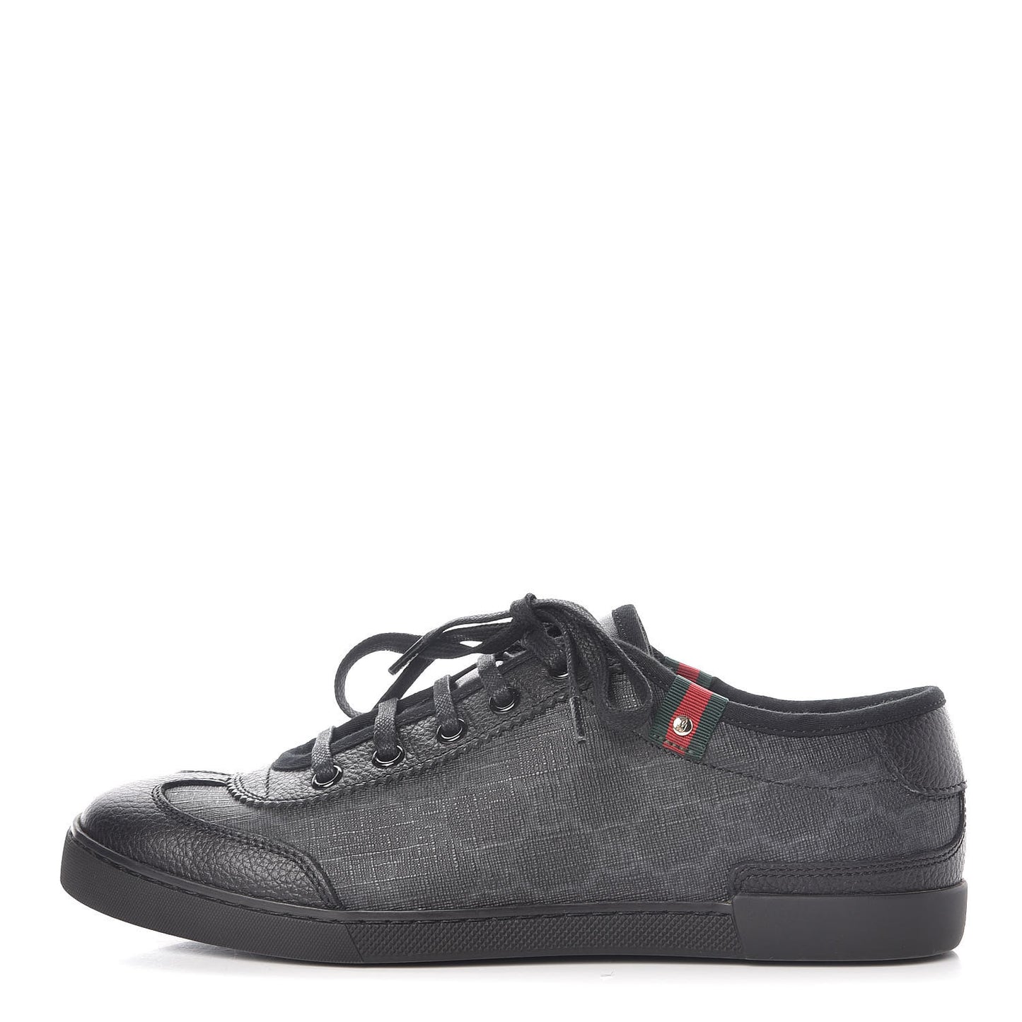 GG Supreme Monogram Womens Sneakers 36.5 Black