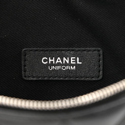 Chanel Lambskin Quilted Waist Belt Bag Black 6 of 14