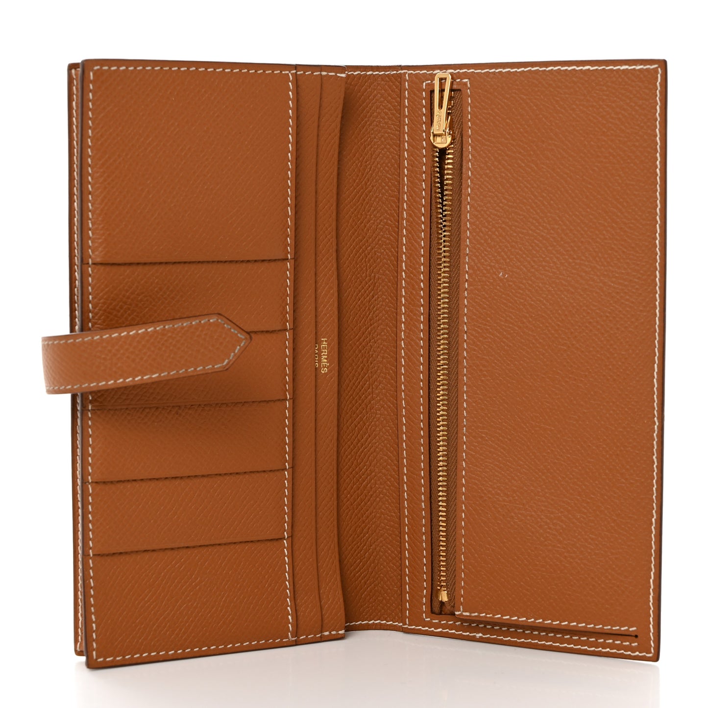 Epsom Bearn Gusset Wallet Gold