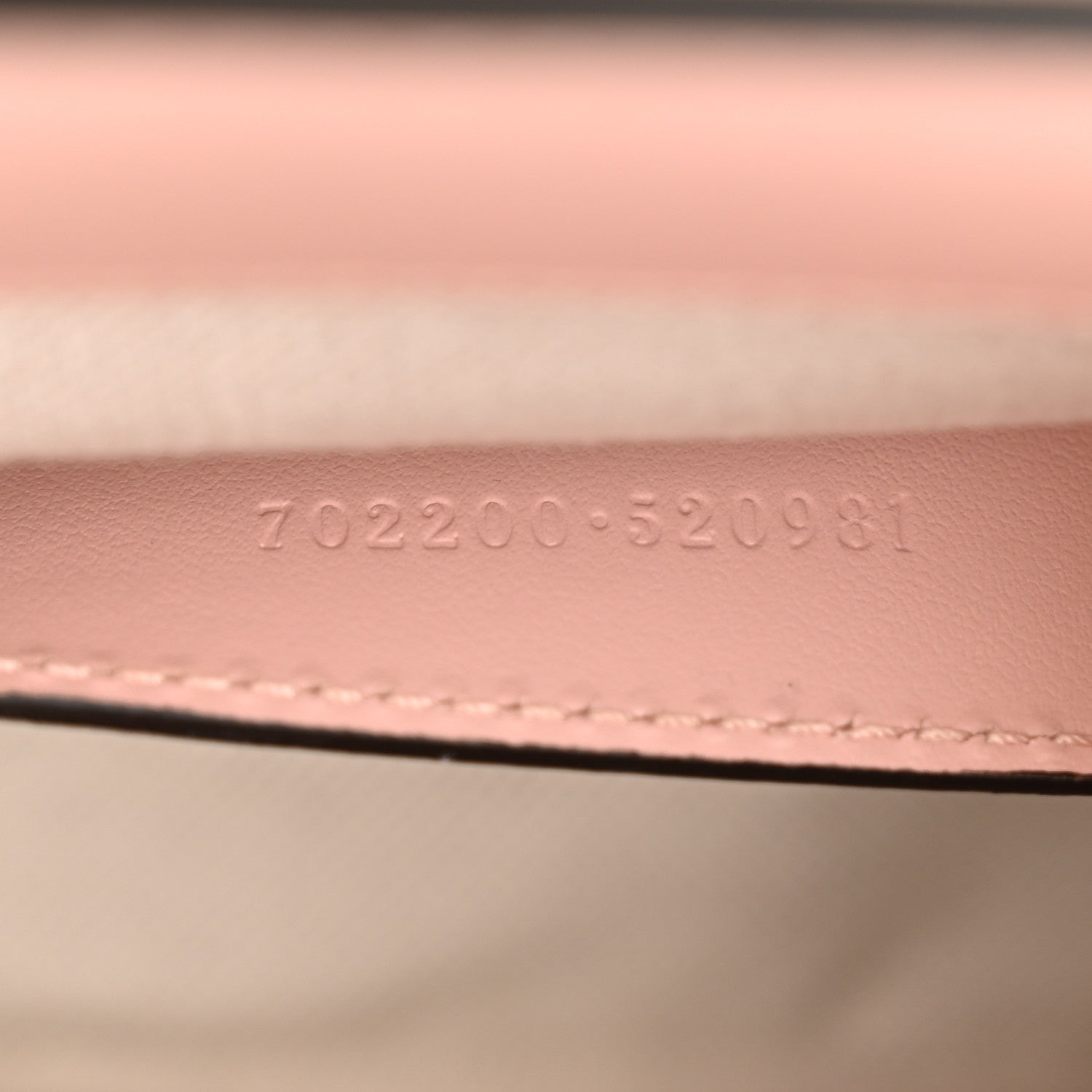 Gucci Calfskin GG Matelasse Small Slim Chain Shoulder Bag Perfect Pink Natural 7 of 10