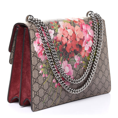 Gucci GG Supreme Monogram Blooms Medium Dionysus Shoulder Bag Beige Multicolor Dry Rose 4 of 8