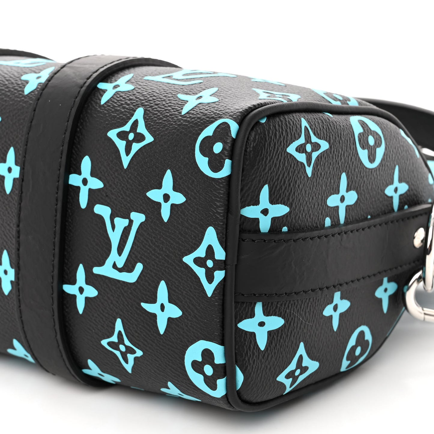 Monogram Playground Keepall Bandouliere 25 Black